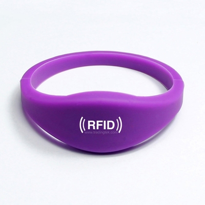 주문 TK4100 EM4200 T5577 이벤트 관리용 실리콘 방수 RFID 팔찌 online manufacture