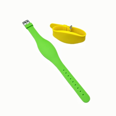 주문 유연한 13.56MHz RFID 손목밴드 프로그래밍 가능한 RFID 팔찌 기상 유연성 online manufacture