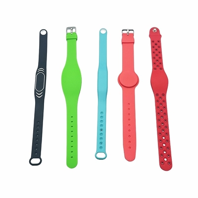 주문 남성용 엠보스 실리콘 체육관 건강 RFID 손목밴드 비접촉 online manufacture