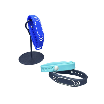 주문 13.56MHZ 조절 가능한 RFID 손목밴드 사용자 지정 로고 RFID 타이벡 손목밴드 online manufacture