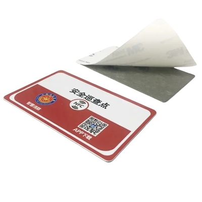 주문 금속 NFC 태그에 맞춤형 크기 유연성 NFC 215 스티커 프로그래밍 online manufacture