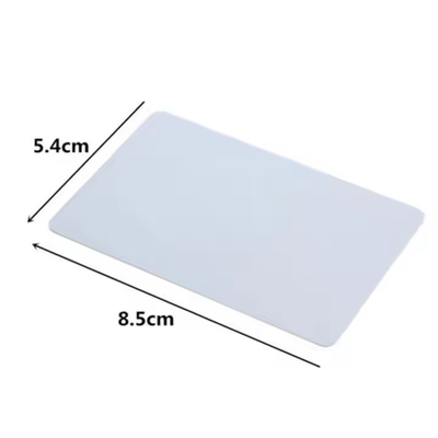 주문 0.76mm 두께 맞춤 인쇄 RFID 카드 IC 빈 Mifare 카드 1k 4k online manufacture