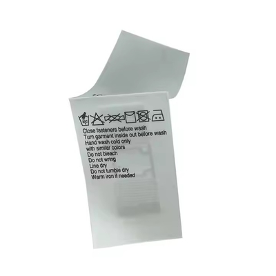 주문 맞춤형 UHF RFID 의류 태그 섬유 세탁 관리 태그 세탁 마크 라벨 online manufacture