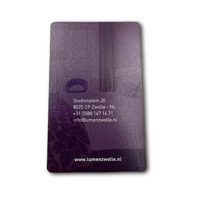 100% 재활용 된 나무 RFID 카드 RFID 호텔 방 키 카드 방수