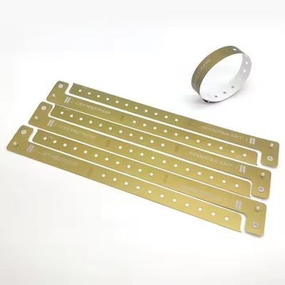 100% 방수 RFID 팔찌 패시브 PVC 일회용 RFID 팔찌