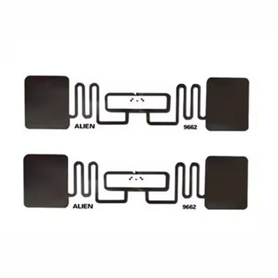 UHF 투명한 PVC 알루미늄 에치 된 PET 습한 인레이 RFID 태그 다양한 크기