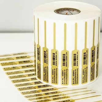 UHF RFID 보석 라벨 RFID 보안 라벨 스티커 가격 태그 PVC/PET 코팅