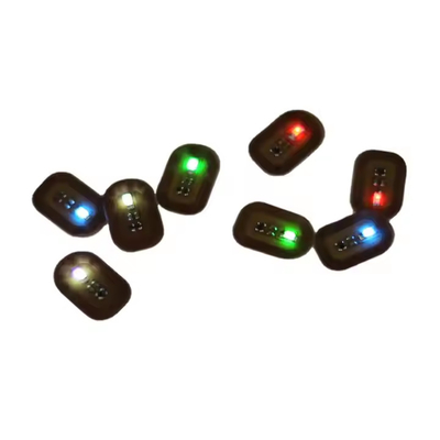 LED 휴대 전화 플래싱 스티커 NFC LED 손톱 스티커 미용 소셜 미디어 공유